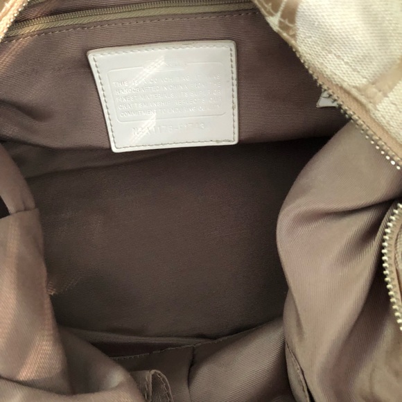 Coach Signature Stripe Hobo - Picture 6 of 8